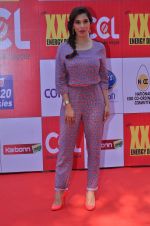 Sophie Chaudhary at CCL Red Carpet in Broabourne, Mumbai on 10th Jan 2015